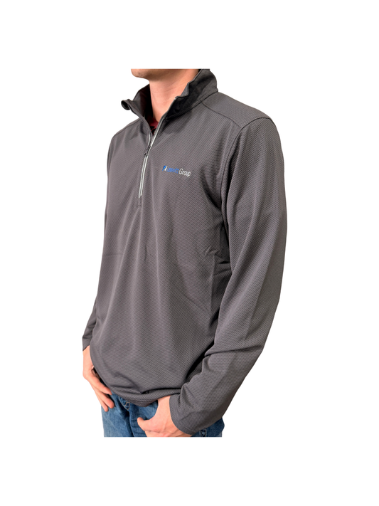 Men’s Sport-Tek 1/4 Zip Long-Sleeved Textured Pullover