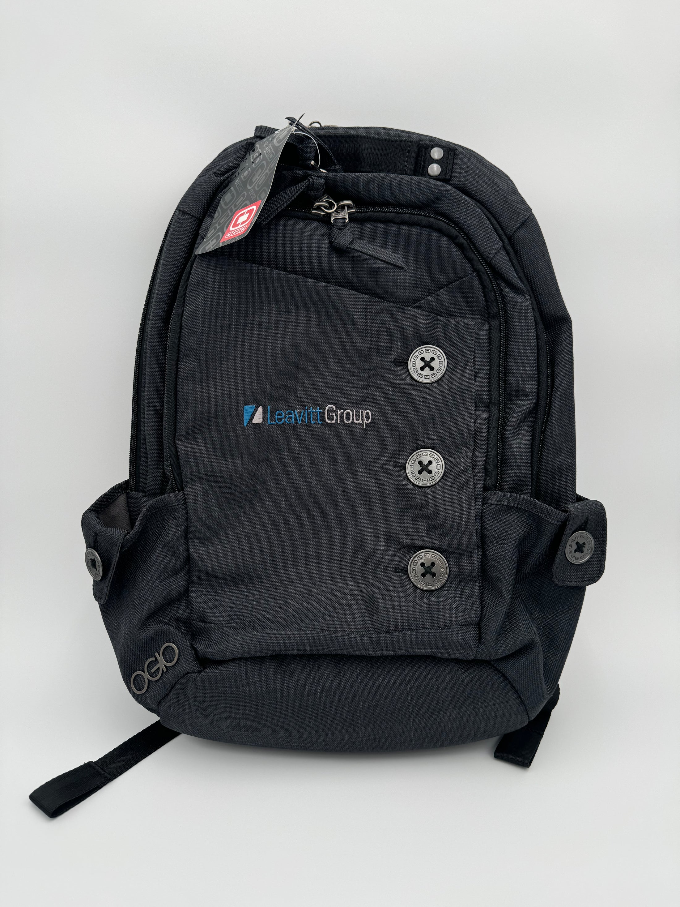 Backpack, Ogio Grey with Buttons