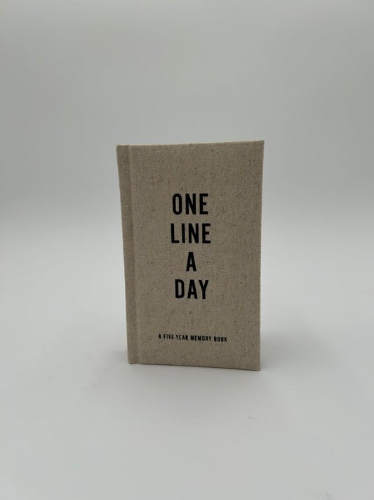 One Line A Day Journal