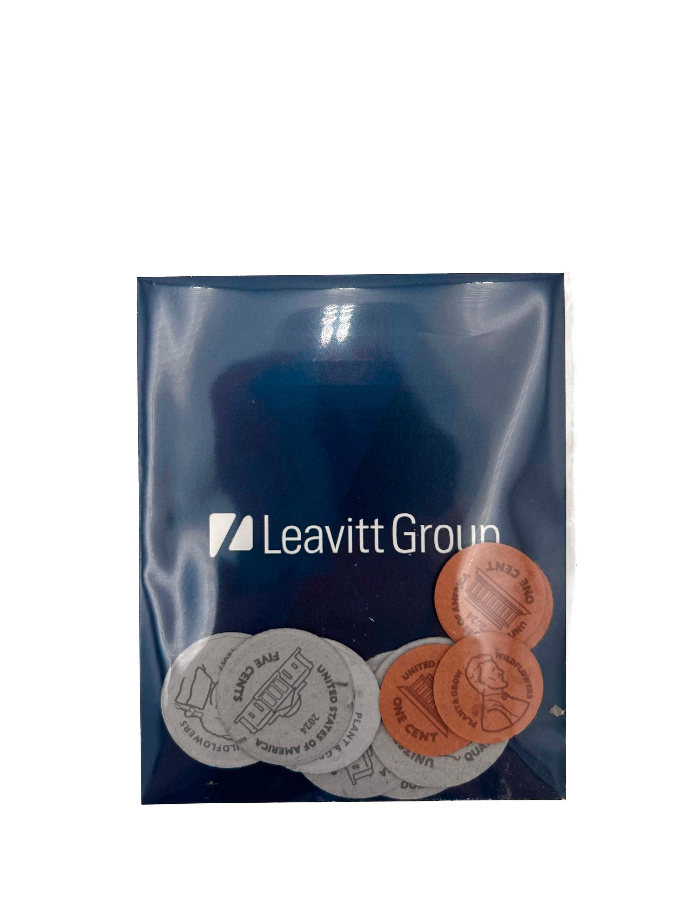 Plantable Wildflower Seed Paper Coins