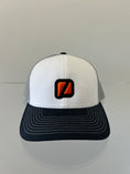 Load image into Gallery viewer, White and Grey Richardson Hat
