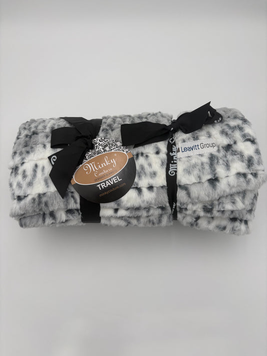 Minky Couture Travel Blanket