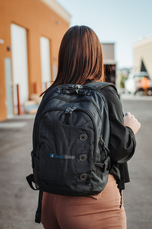 Backpack, Ogio Grey with Buttons