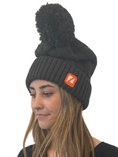 Load image into Gallery viewer, Hat, Grey Beanie, Leavitt Branded
